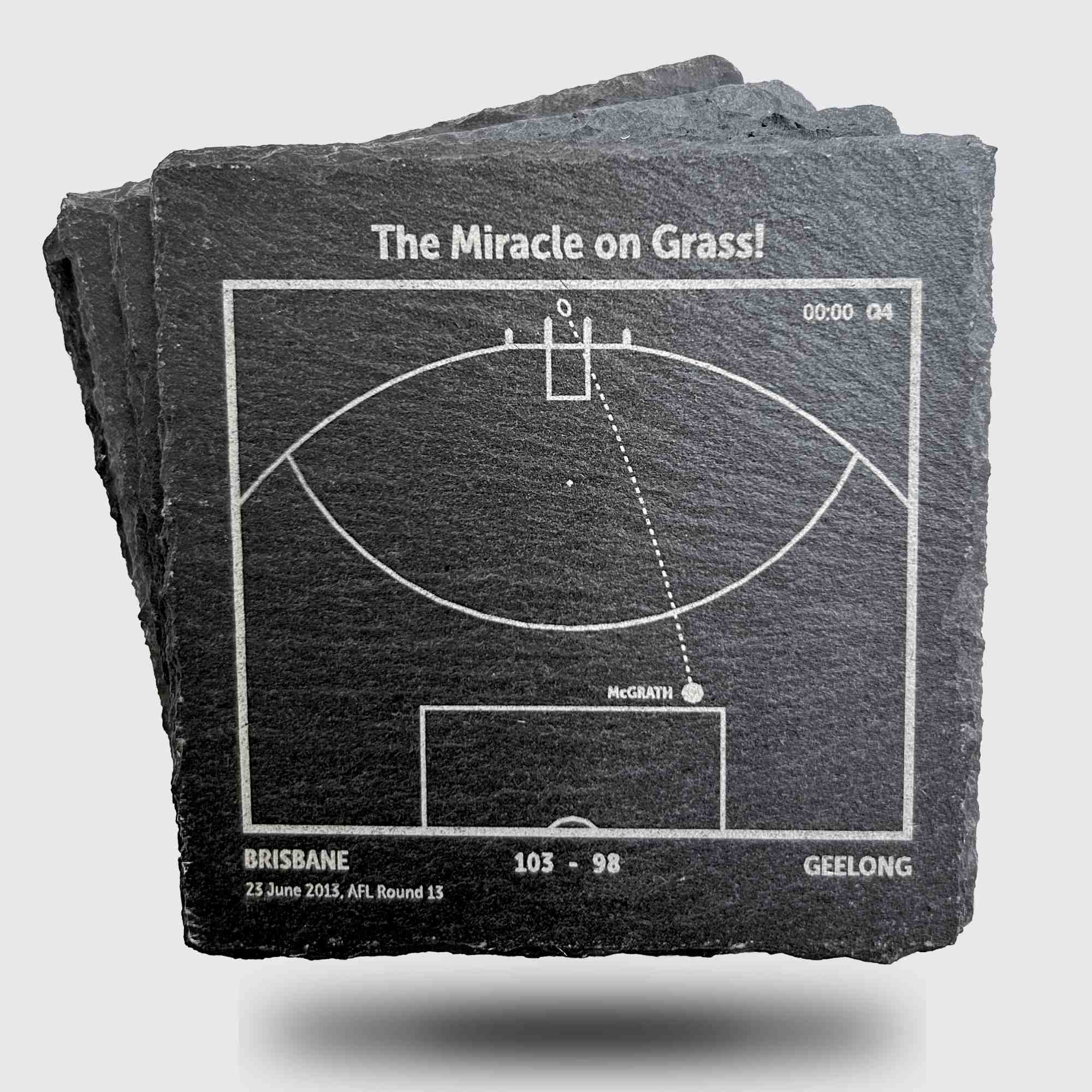 Footy Goals: Slate Coasters – Gameday Legends Australia