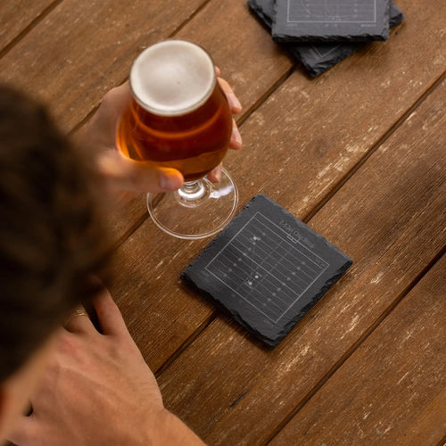 NFL's Greatest Plays: Slate Coasters