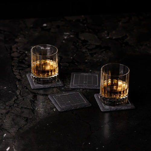 NFL's Greatest Plays: Slate Coasters