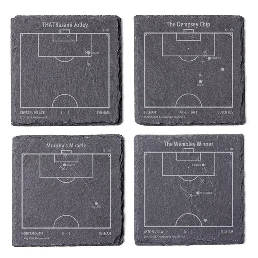 Football's Greatest Goals: Slate Coasters